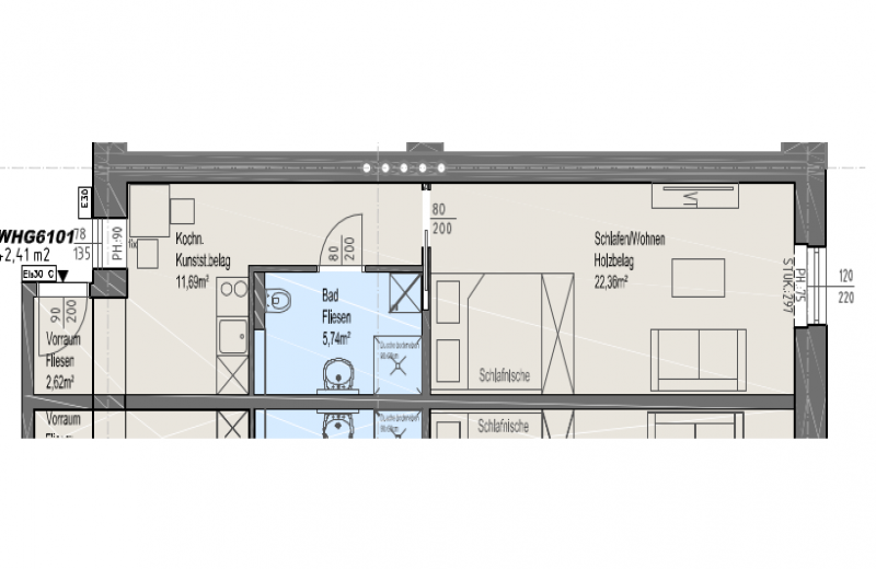 1 BadBadezimmer,Wohnung,Vermietung,1634