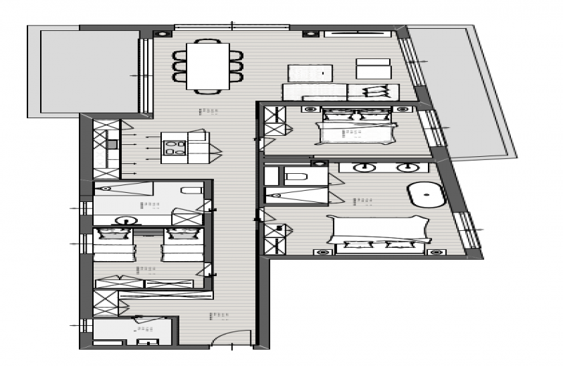 3 Schlafzimmer Schlafzimmer, ,2 BadezimmerBadezimmer,Wohnung,Verkauf,1647