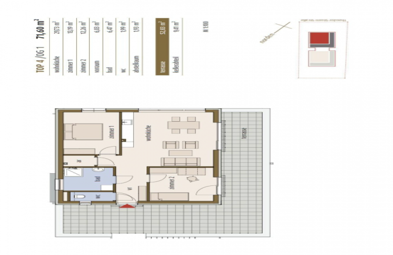 2 Schlafzimmer Schlafzimmer, ,1 BadBadezimmer,Wohnung,Verkauf,1673