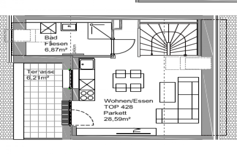2 Schlafzimmer Schlafzimmer, ,1 BadBadezimmer,Wohnung,Vermietung,1684