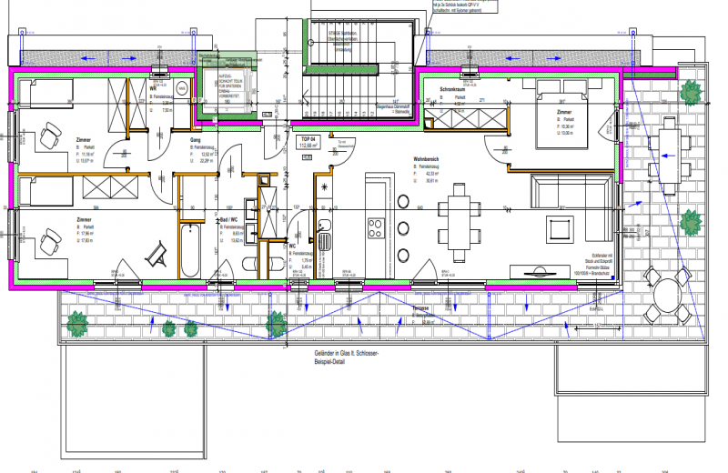 4 Schlafzimmer Schlafzimmer, ,1 BadBadezimmer,Wohnung,Vermietung,1746